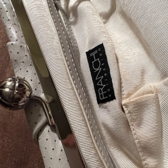 Franchi Collection Leather Shoulder Bag Clutch - Picture 3 of 3